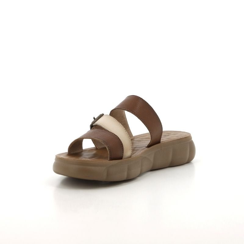 Pierre Cardin 10836 Brown Multi (Cara) - Shazem - WOMENS SANDALS - PIERRE CARDIN