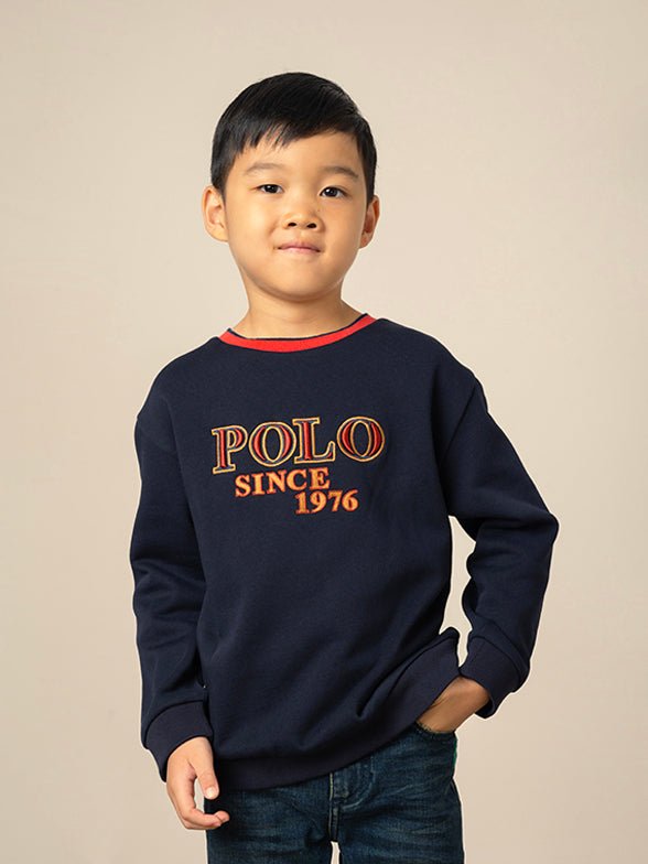 Polo Bradley Sweater Navy - Shazem - KIDS TOPS - POLO
