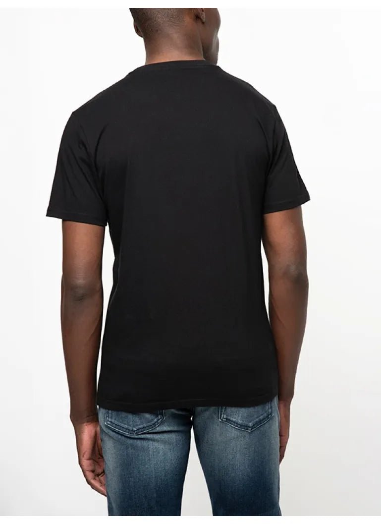 Polo Crew Neck Tee Black - Shazem - MENS T - SHIRTS - POLO