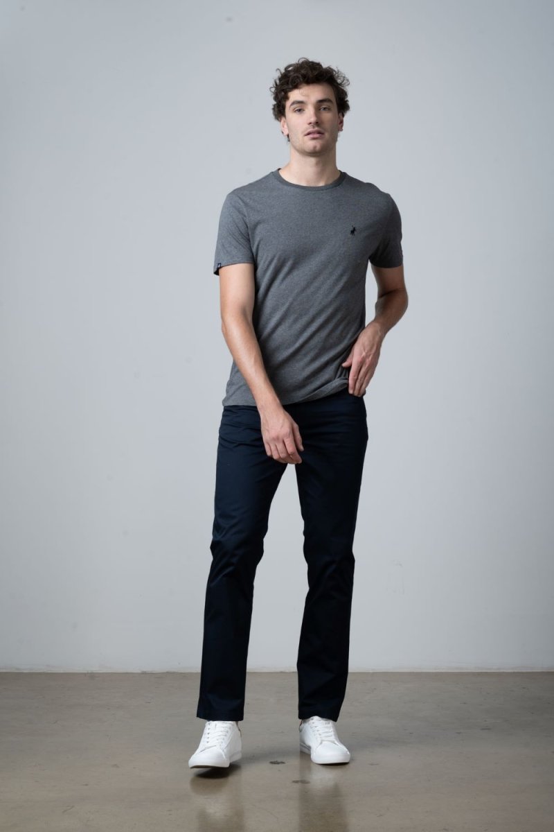 Polo Essential 5 Pocket Trouser Navy - Shazem - MENS PANTS - POLO