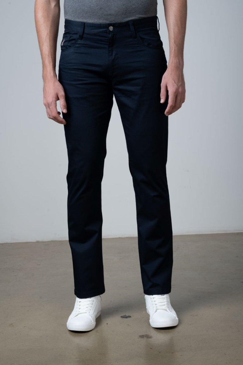 Polo Essential 5 Pocket Trouser Navy - Shazem - MENS PANTS - POLO