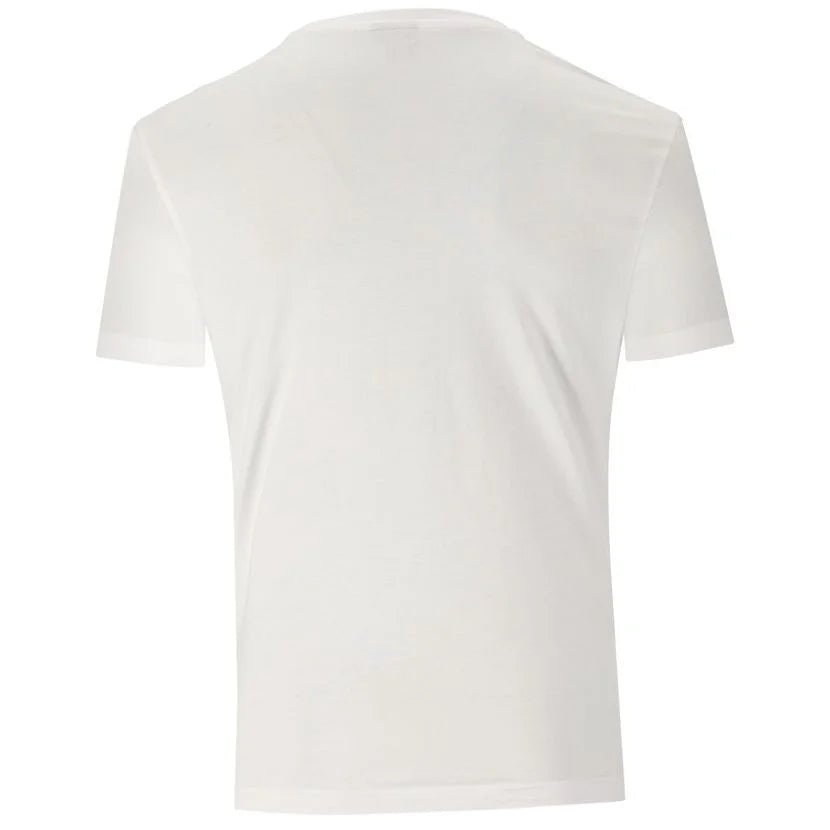 Polo men's printed houndstooth white tee, casual short-sleeve shirt with stylish pattern and comfortable fit.