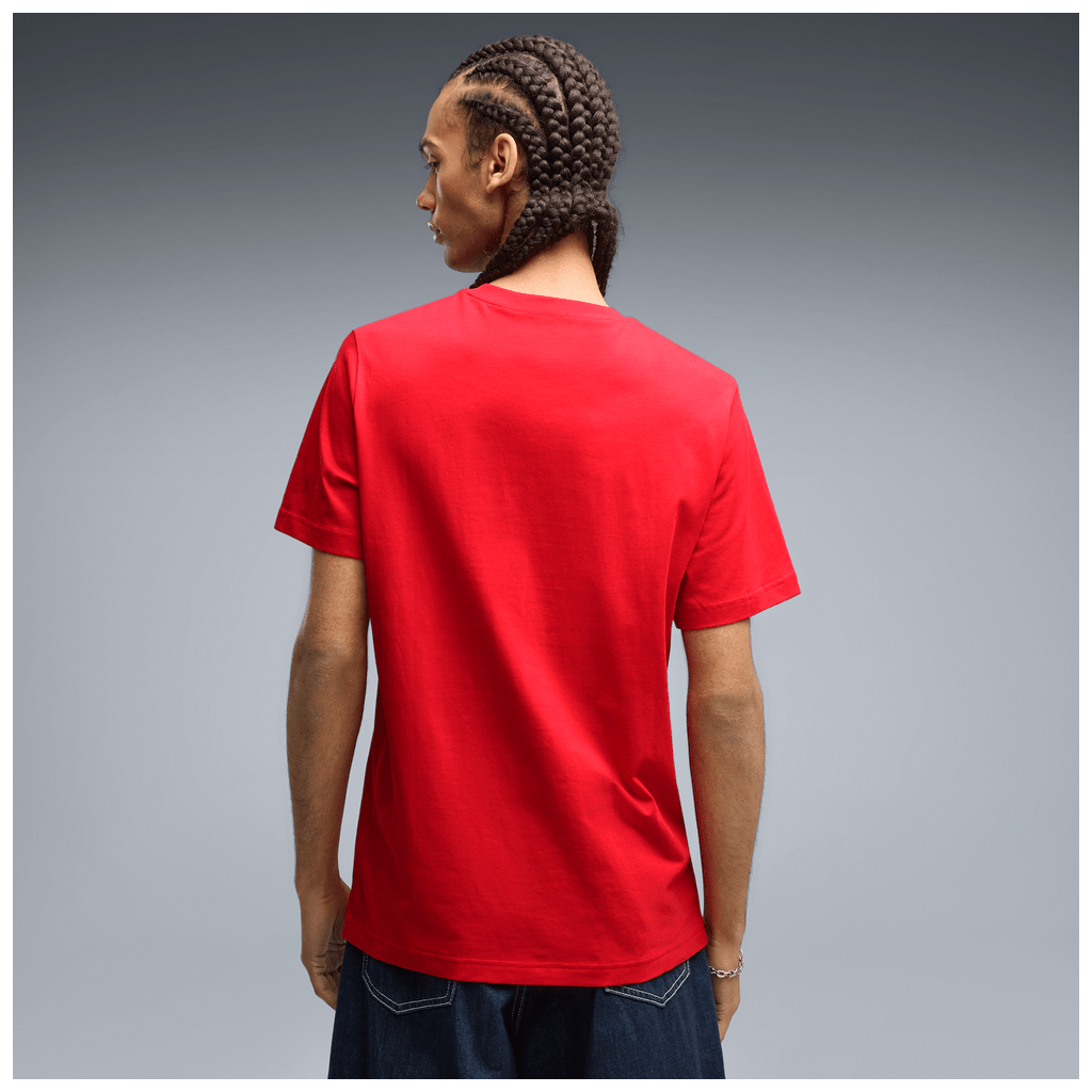 Puma Ess 2 Colour No.1 Logo Tee Red - Shazem - MENS T-SHIRTS - PUMA