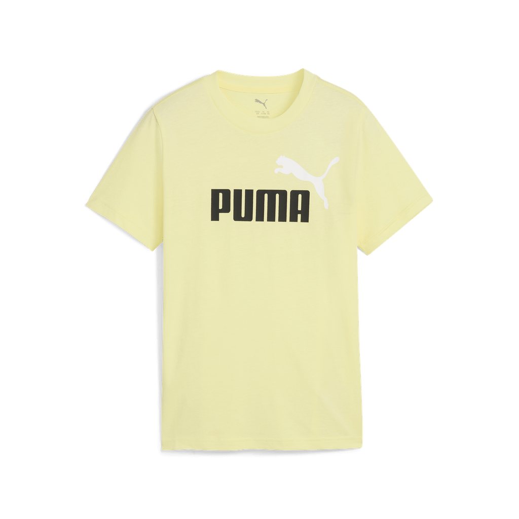 Puma Ess 2 Colour No.1 Logo Tee Yellow - Shazem - KIDS T-SHIRTS - PUMA