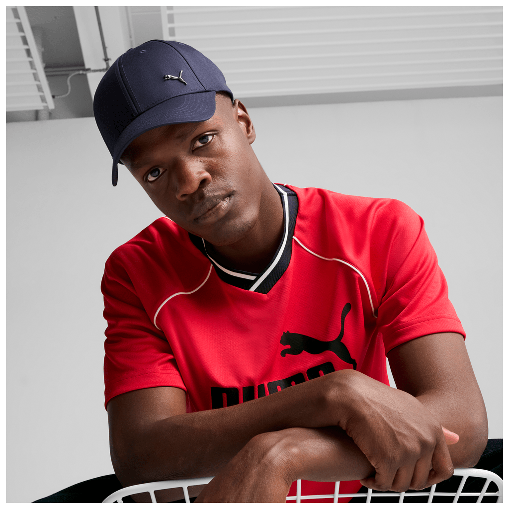 Puma ESS Metal Cat BB Cap Navy - Shazem - UNISEX HEADWEAR - PUMA