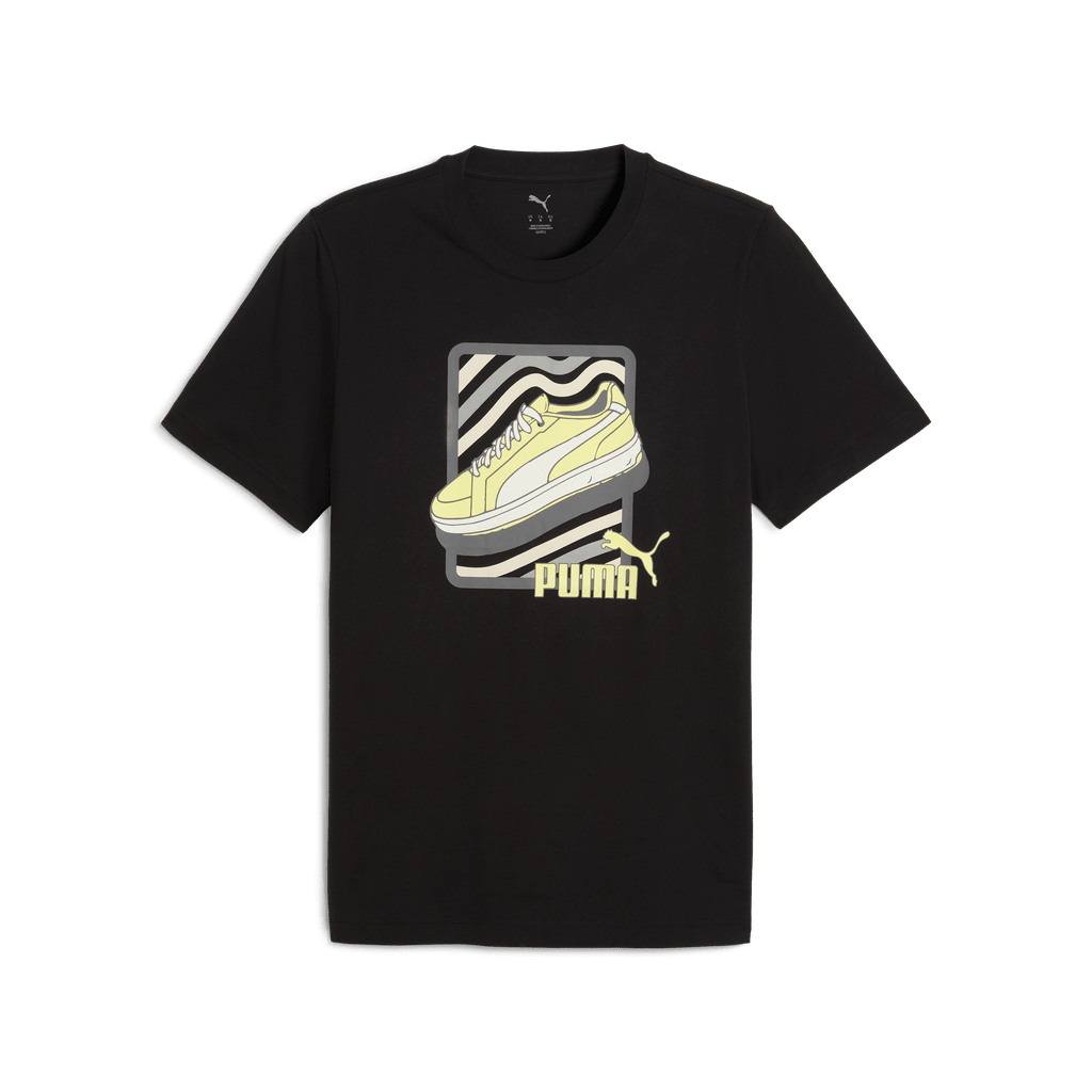 Puma Graphic Sneaker Tee Black - Shazem - MENS T-SHIRTS - PUMA