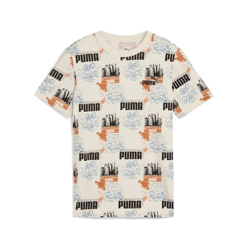 Puma Mid90S AOP Tee 688466 - 87 - Shazem - KIDS T - SHIRTS - PUMA