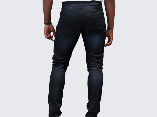 Pure Premium Arichi Wax Jean Blue/Black - Shazem - MENS JEANS - PURE PREMIUM
