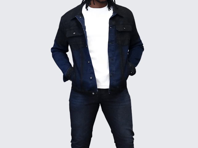 Pure Premium Borso Denim Wax Jacket - Shazem - MENS JACKETS - PURE PREMIUM