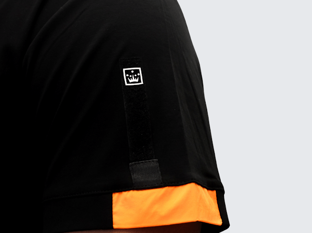 Pure Premium Sanguinetti Tee Black/Orange - Shazem - MENS T - SHIRTS - PURE PREMIUM