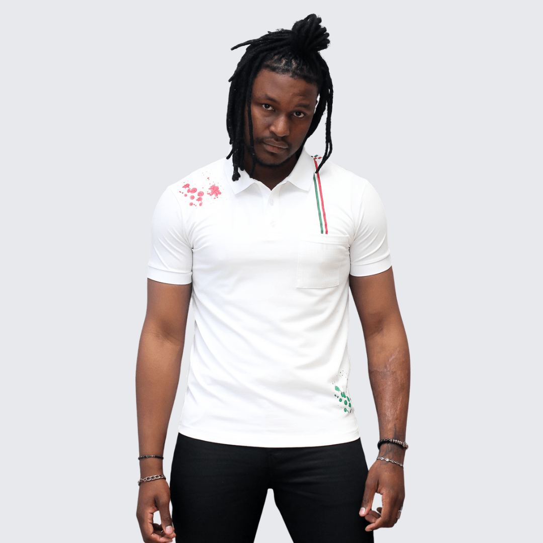 Pure Premium Vichi Golfer White - Shazem - MENS GOLFER - PURE PREMIUM