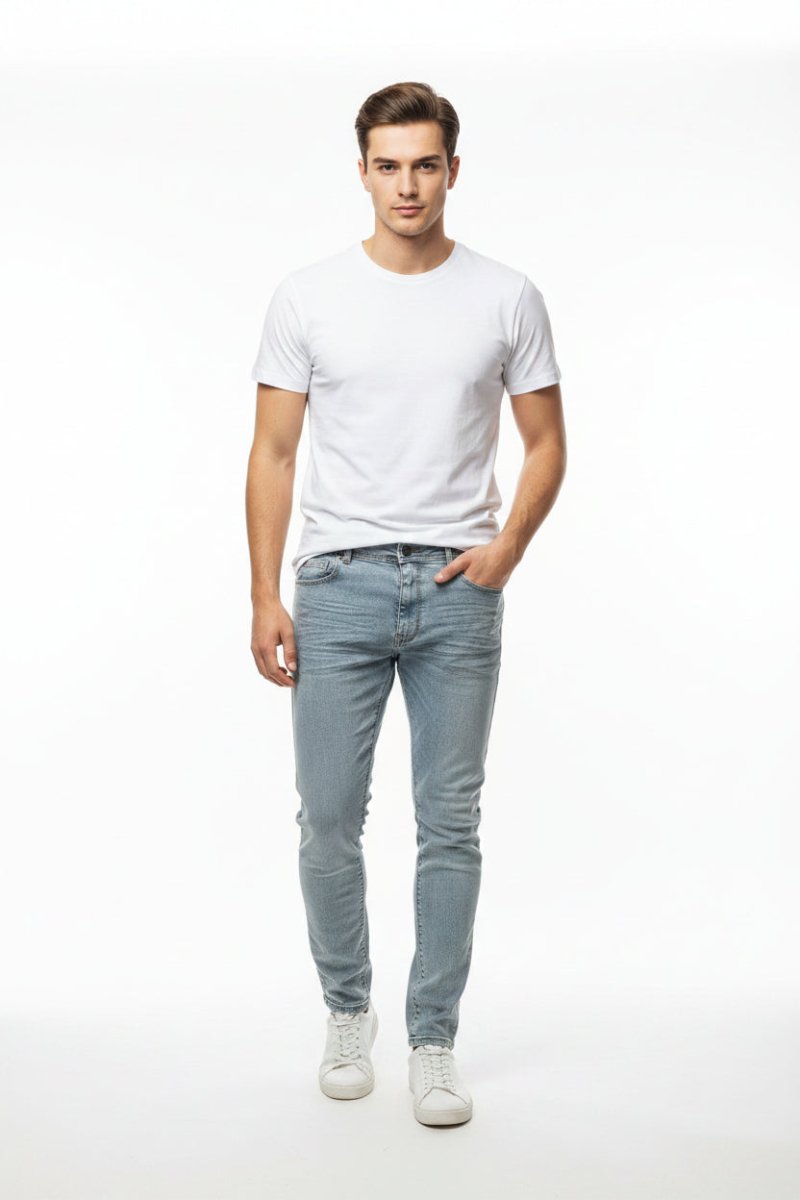 Refuel Jean Detroyed Blue - Shazem - MENS JEANS - REFUEL