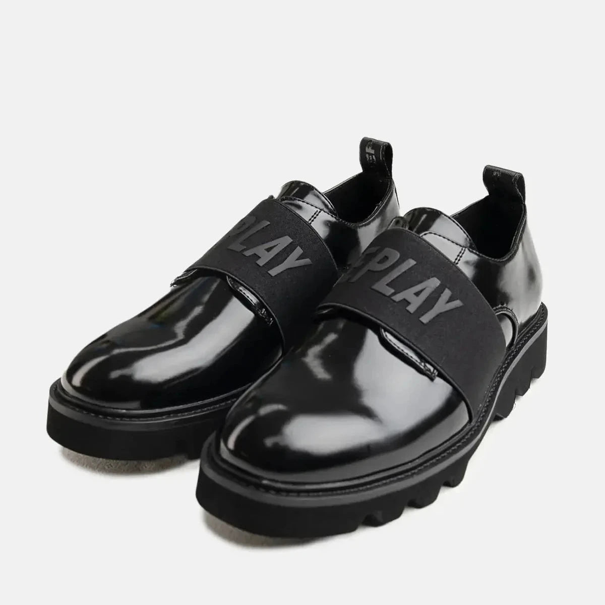 Replay Canver Brush Black - Black - Shazem - MENS SNEAKERS - REPLAY