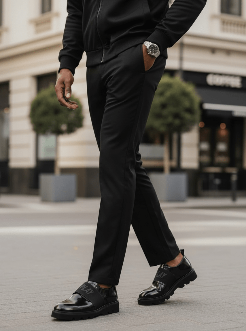 Replay Canver Brush Black - Black - Shazem - MENS SNEAKERS - REPLAY