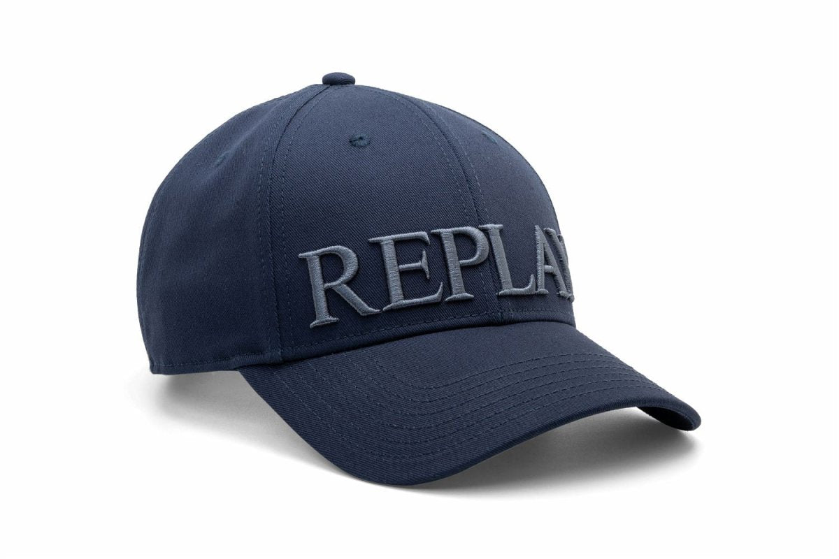 Replay Cap Blue - Ax4308 - Shazem - UNISEX HEADWEAR - REPLAY