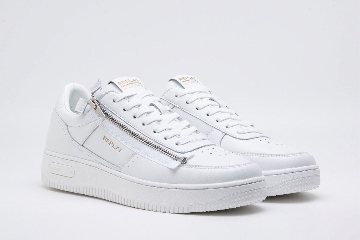 Replay Epic M Zip White - Shazem - MENS SNEAKERS - REPLAY