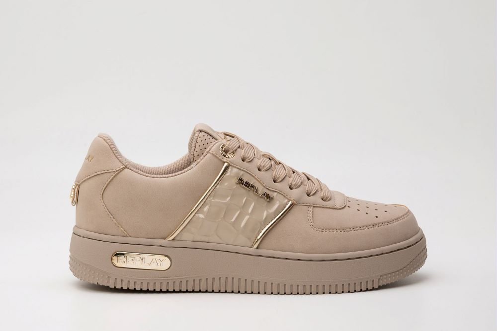 Replay Epic Shiny Beige - Shazem - WOMENS SNEAKERS - REPLAY