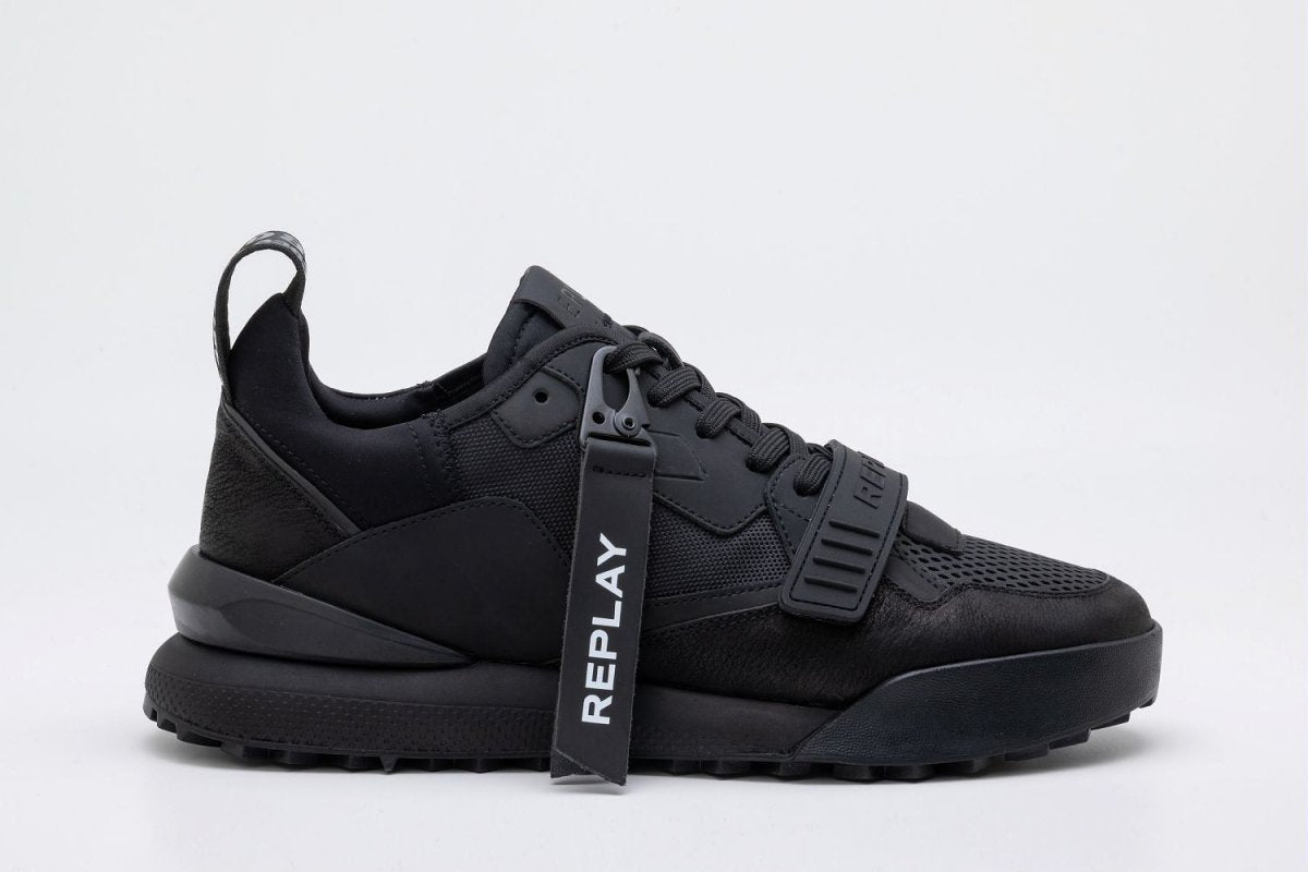 Replay Field 2.0 Strap X Black - Shazem - MENS SNEAKERS - REPLAY