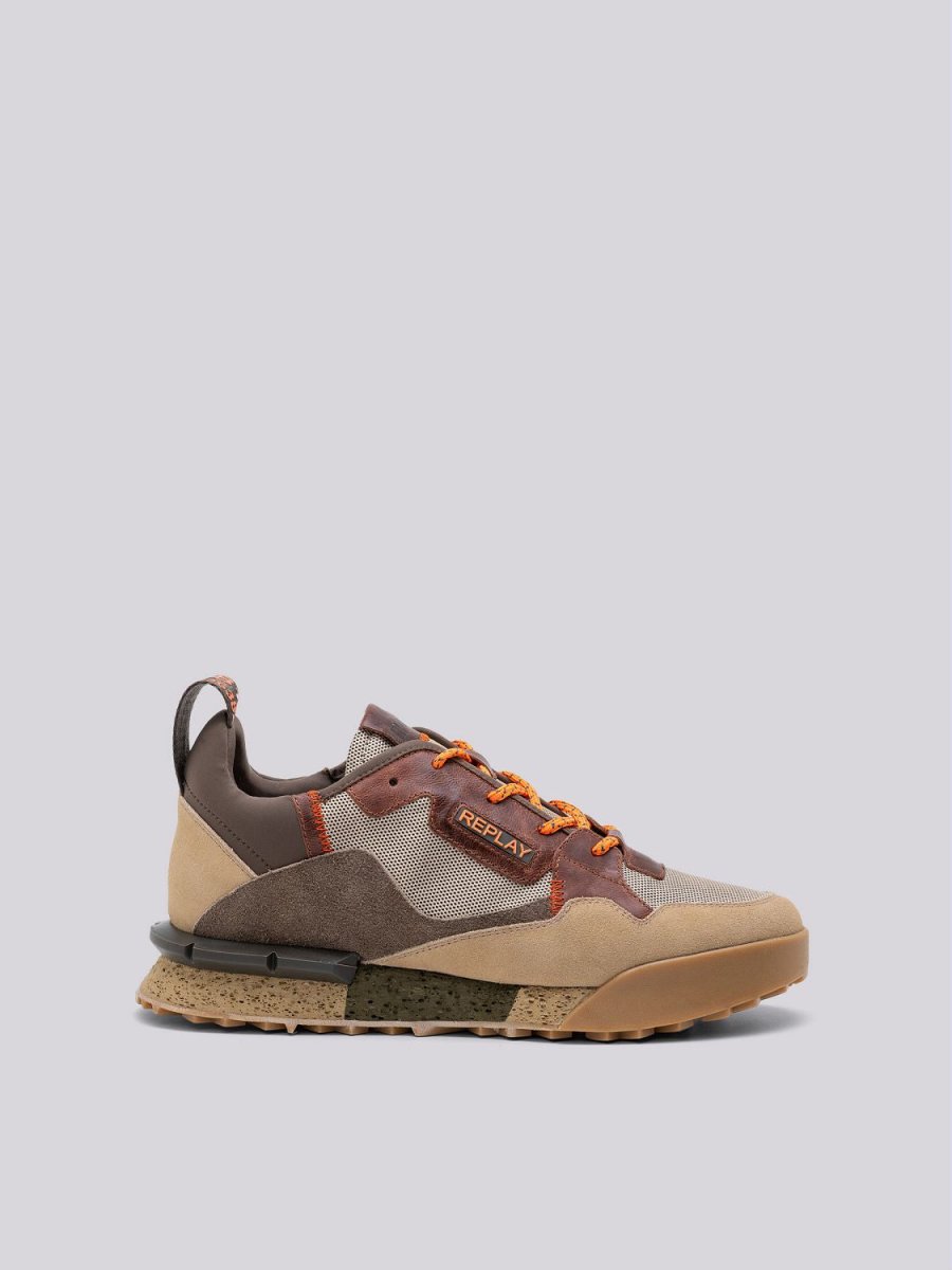Replay Field Melt Beige Taupe - Shazem - MENS SNEAKERS - REPLAY