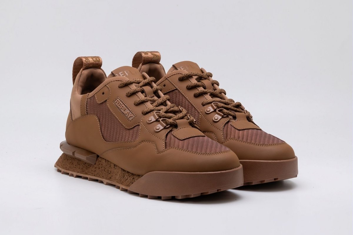Replay Field Speed Carbon Camel - Shazem - MENS SNEAKERS - REPLAY