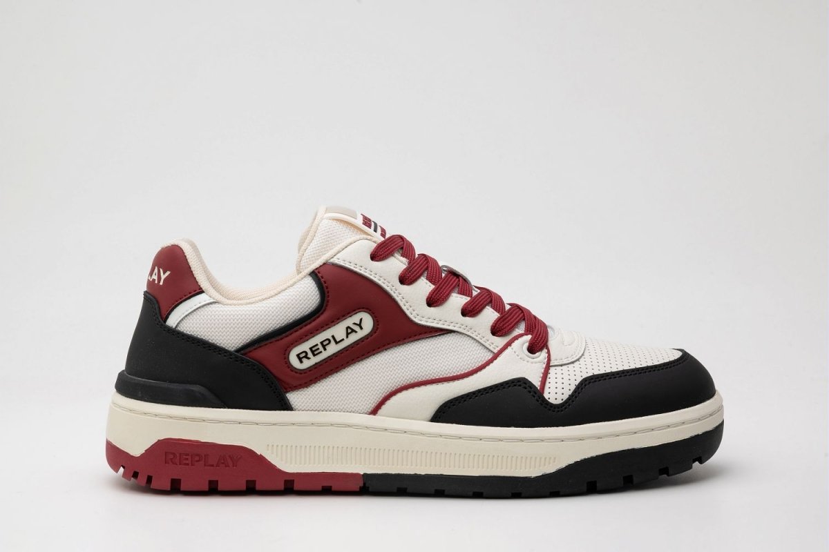Replay Gemini Live White/Red - Shazem - MENS SNEAKERS - REPLAY