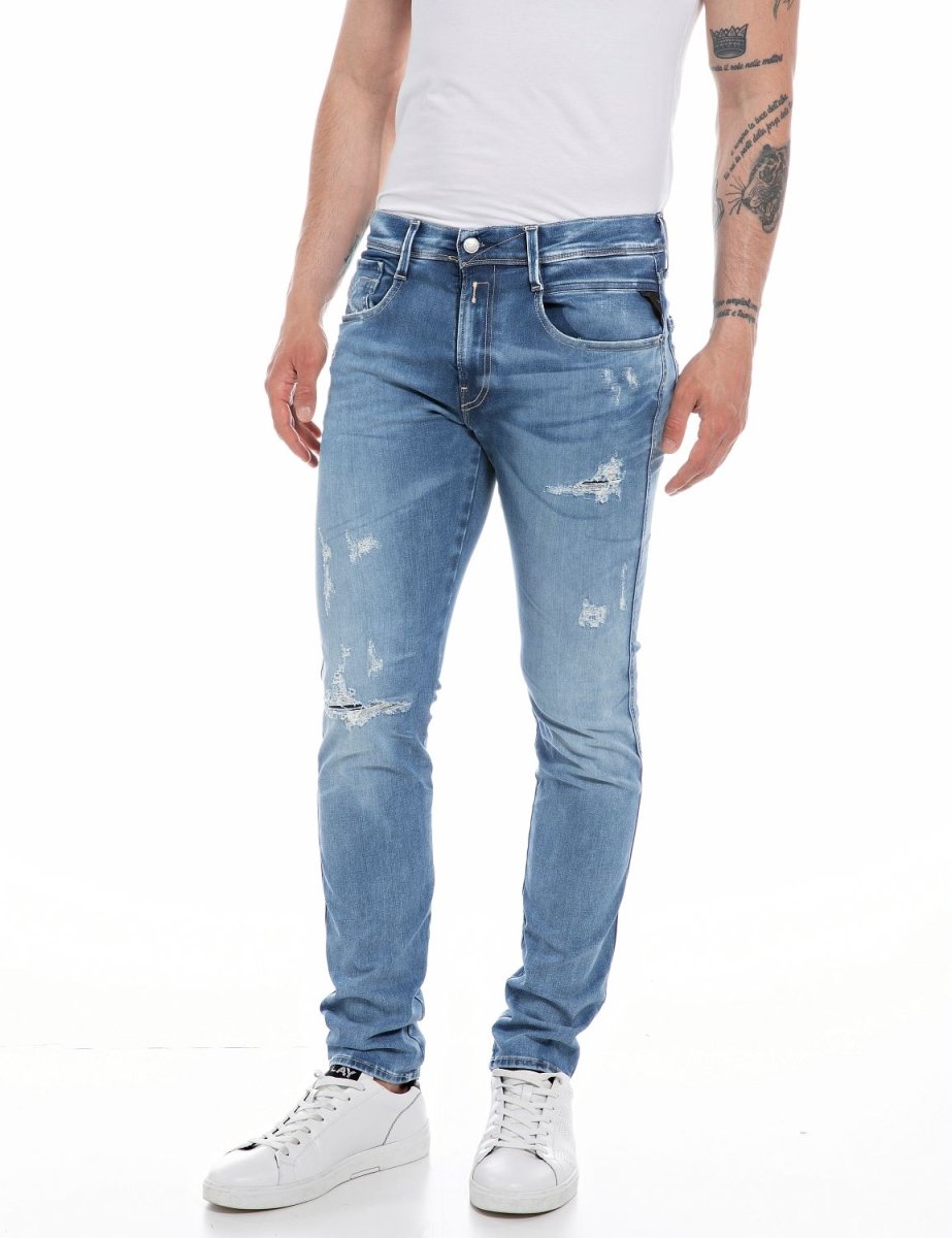 Replay Hyperflex Anbass Jeans - M914Y 661XI2R - Shazem - MENS JEANS - REPLAY