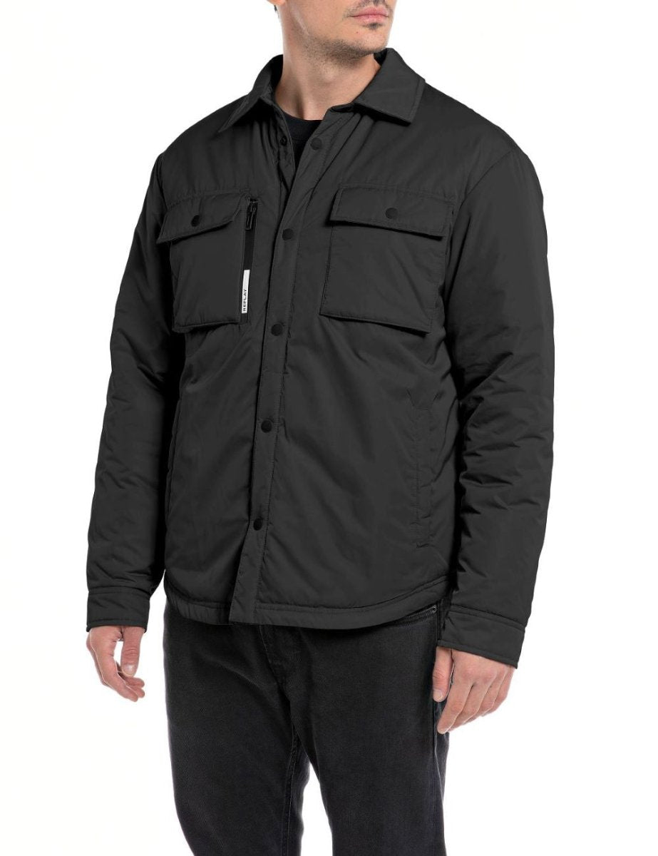Replay Jacket Black - M8361 - Shazem - MENS JACKETS - REPLAY