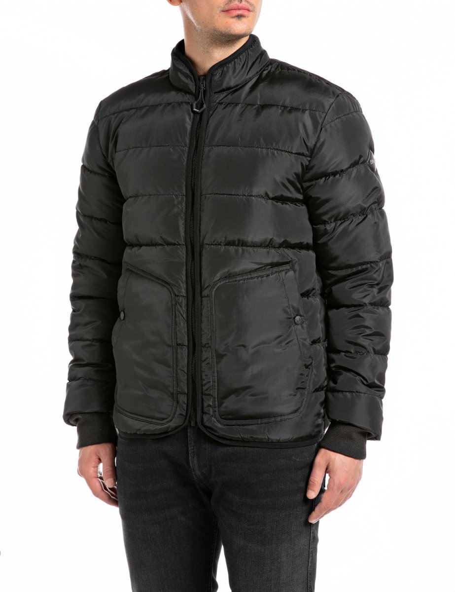 Replay Jacket Black - M8398 - Shazem - MENS JACKETS - REPLAY