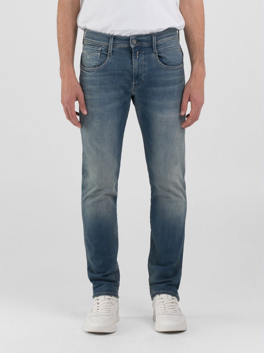 Replay Jeans Medium Blue - M914D - Shazem - MENS JEANS - REPLAY