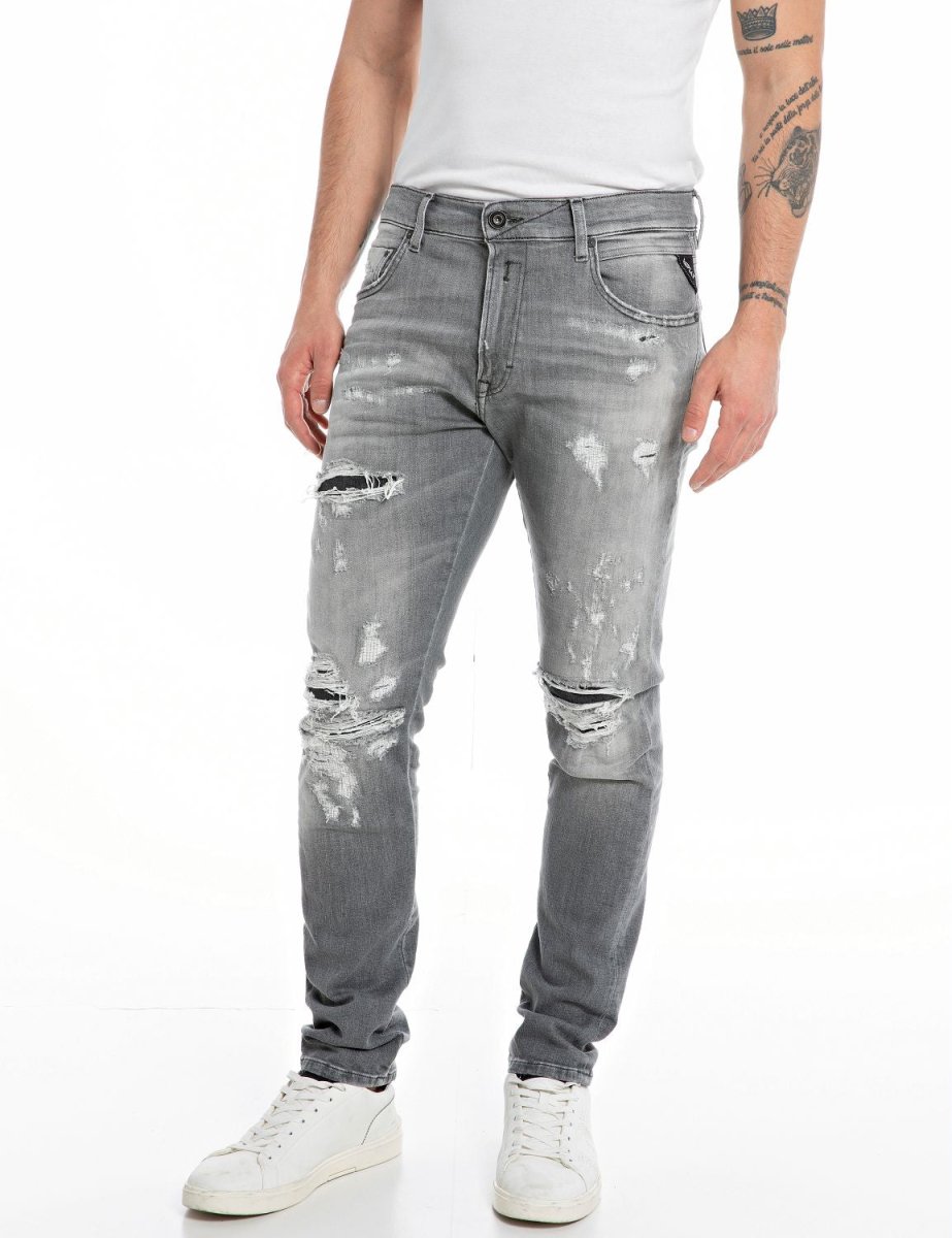 Replay Mickym Jeans Grey - M1021Q - Shazem - MENS JEANS - REPLAY
