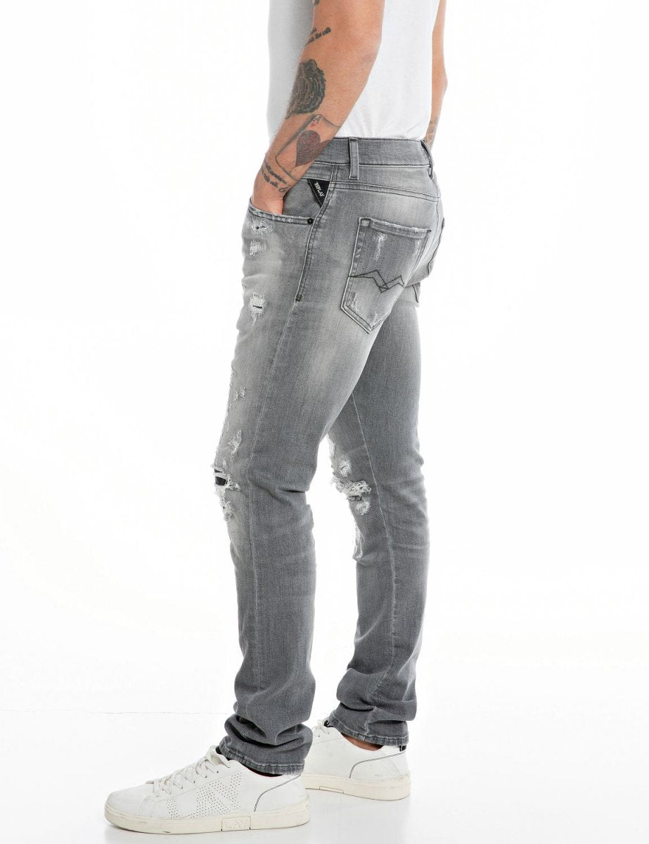 Replay Mickym Jeans Grey - M1021Q - Shazem - MENS JEANS - REPLAY