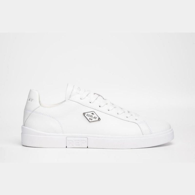 Replay Polys Rhombus SA White - Shazem - MENS SNEAKERS - REPLAY