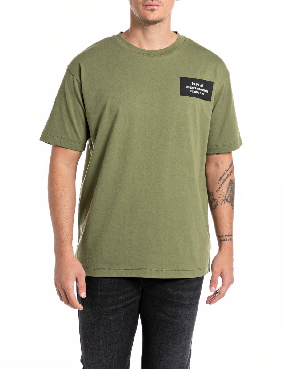 Replay Tee Army - M6886 - Shazem - MENS T - SHIRTS - REPLAY