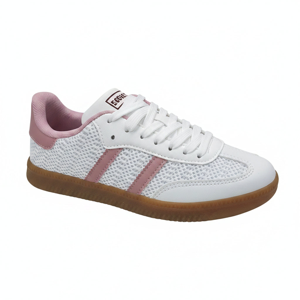 Soviet Dahlia White/Dusty Pink