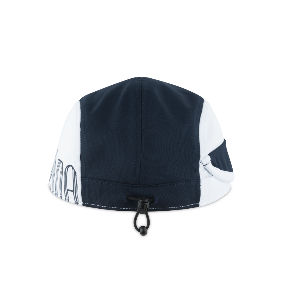 Rossimoda Venezia 5 Panel Cap Navy/White - Shazem - MENS HEADWEAR - ROSSIMODA