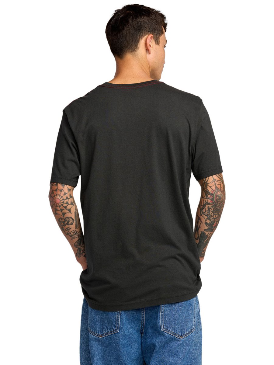 Rvca Tresspass Tee Black - Shazem - MENS T - SHIRTS - RVCA