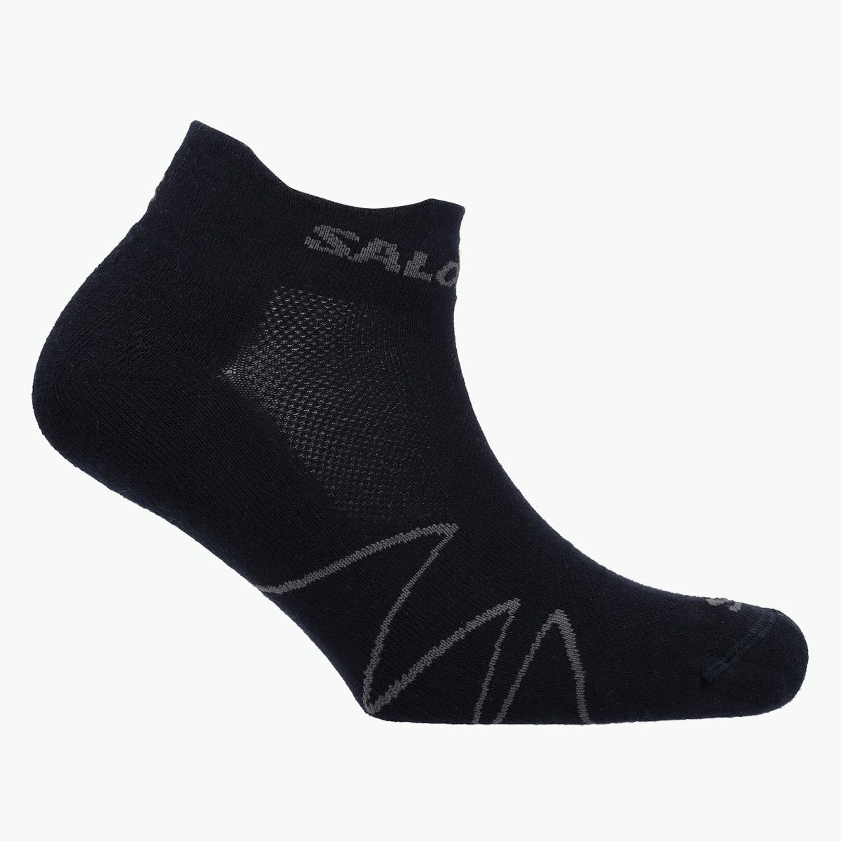 Salomon 0291 XA Sonic Sock Black/Casterlock - Shazem - MENS SOCKS - SALOMON