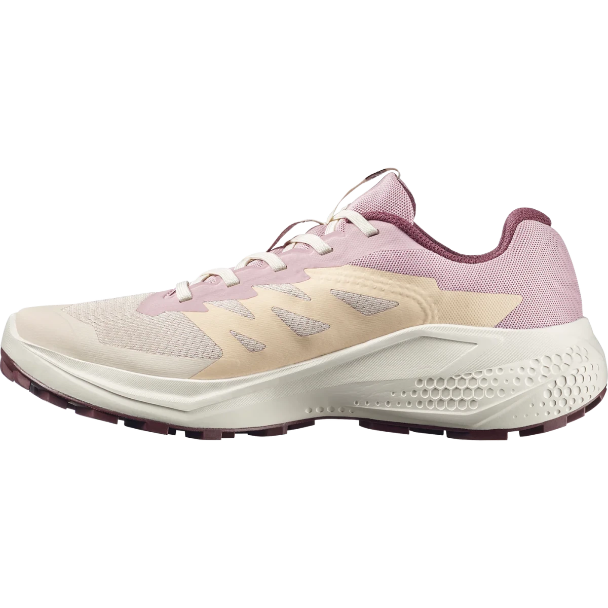 Salomon Alphaglide Tapioca/Dawn Pink/Huckleberry - Shazem - WOMENS SNEAKERS - SALOMON