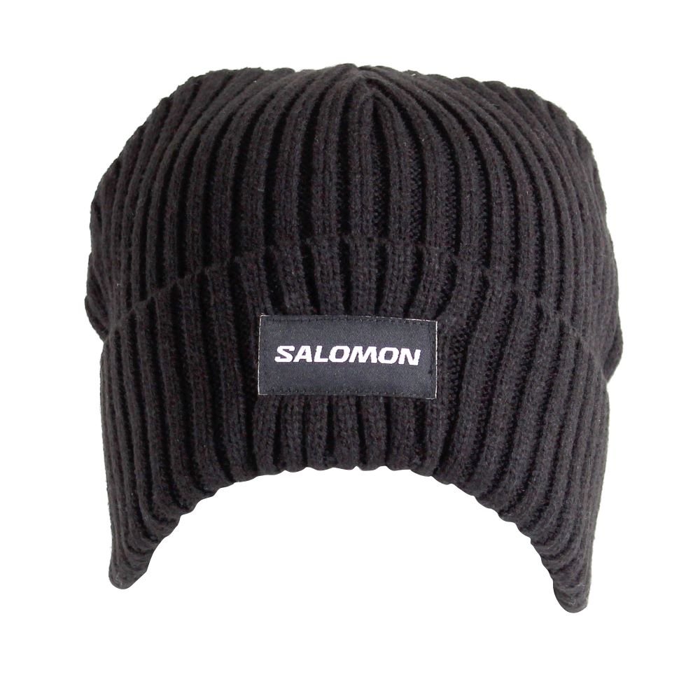 Salomon Atlantic Beanie Black - Shazem - UNISEX HEADWEAR - SALOMON