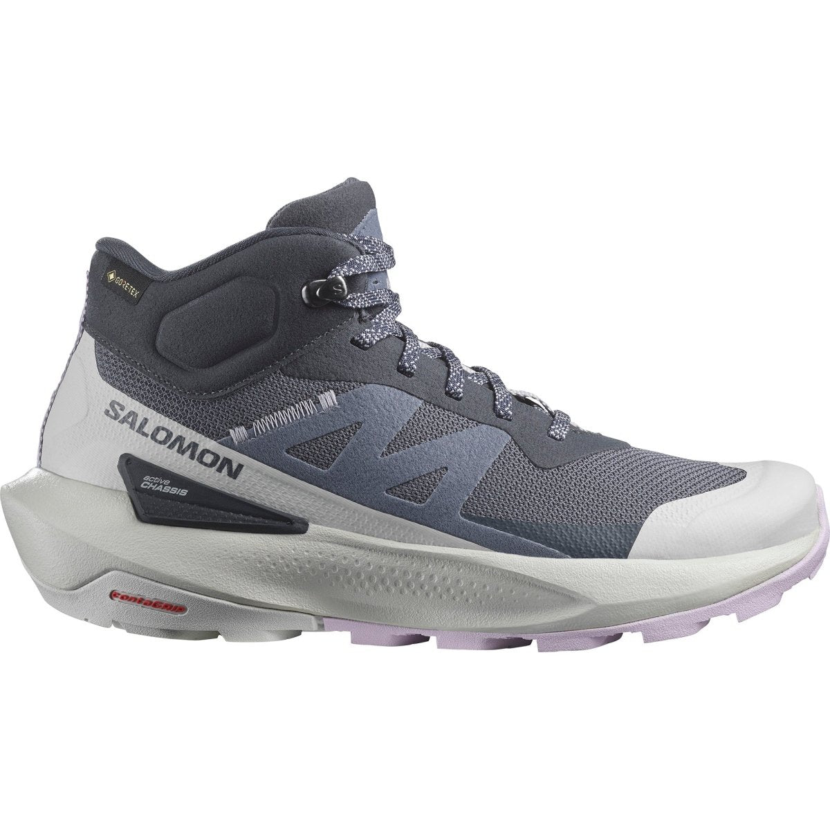 Salomon Elixer Active Mid Gtx Gray - Shazem - WOMENS SNEAKERS - SALOMON