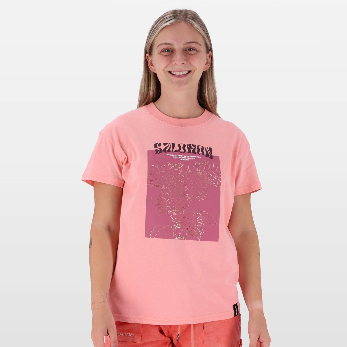 Salomon Golden Tee Murex Shell - Shazem - WOMENS T - SHIRTS - SALOMON