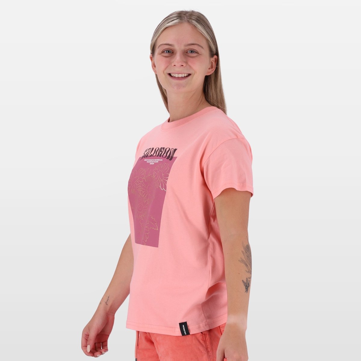 Salomon Golden Tee Murex Shell - Shazem - WOMENS T - SHIRTS - SALOMON