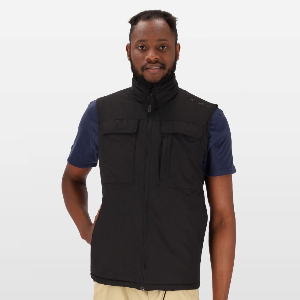 Salomon Insulated Reversable Jacket Black - Shazem - MENS JACKETS - SALOMON