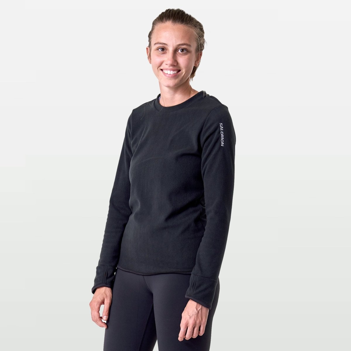 Salomon Kabru Black - Shazem - WOMENS PULLOVER - SALOMON