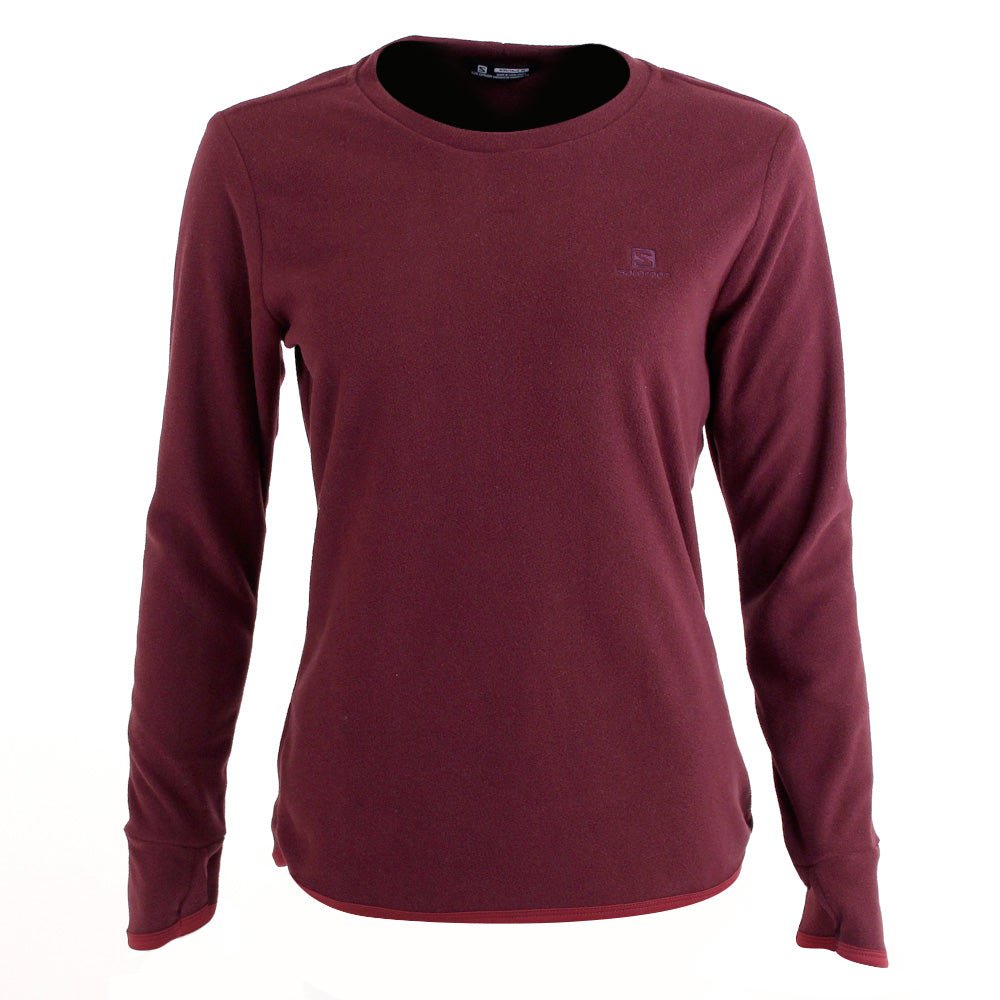 Salomon WLF7942 Wine - Shazem - WOMENS PULLOVER - SALOMON