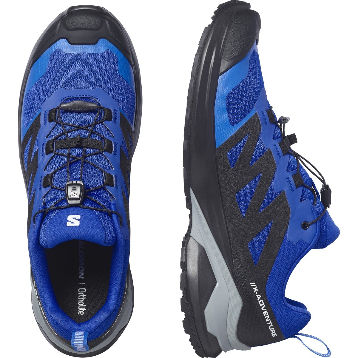Salomon X - Adventure Lapis Blue - Black - Quarry - Shazem - MENS SNEAKERS - SALOMON