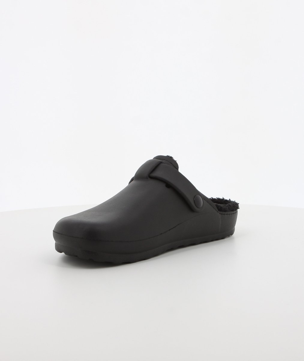 Soft Style Desi Fur Black - Shazem - WOMENS SANDALS - SOFT STYLE