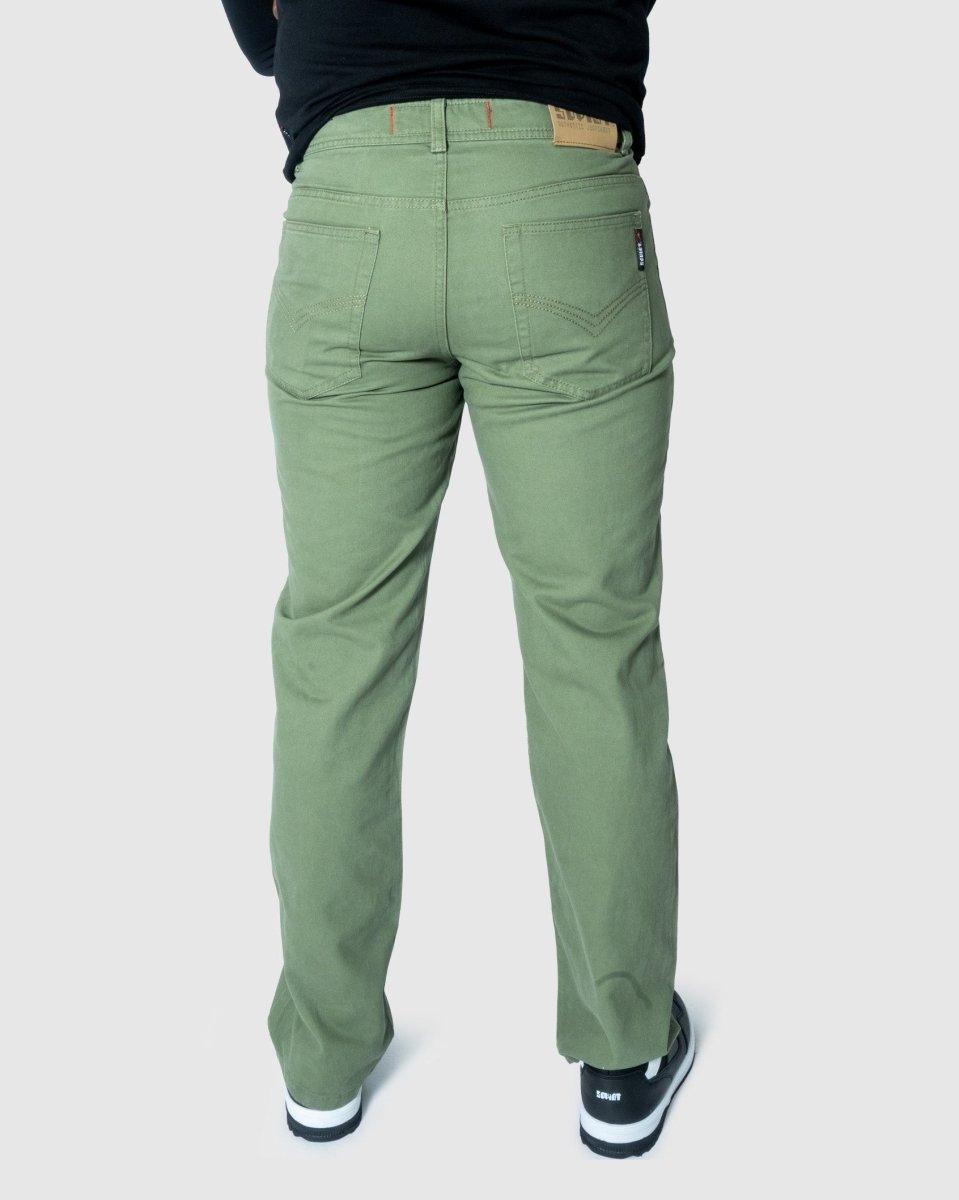 Soviet Voyager 2 No5 Donkey men's jeans with classic fit and distressed denim, featuring a vintage Soviet-inspired design.