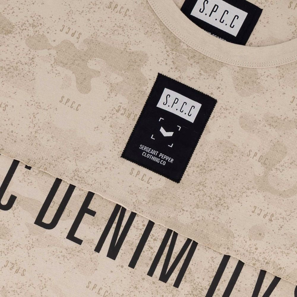 SPCC Autry Tee Stone - Shazem - MENS T - SHIRTS - SPCC