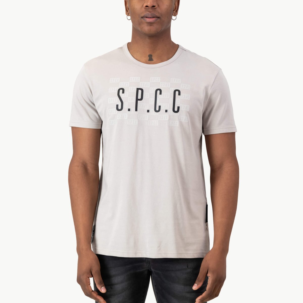 SPCC Dermott Tee Beige - Shazem - MENS T - SHIRTS - SPCC